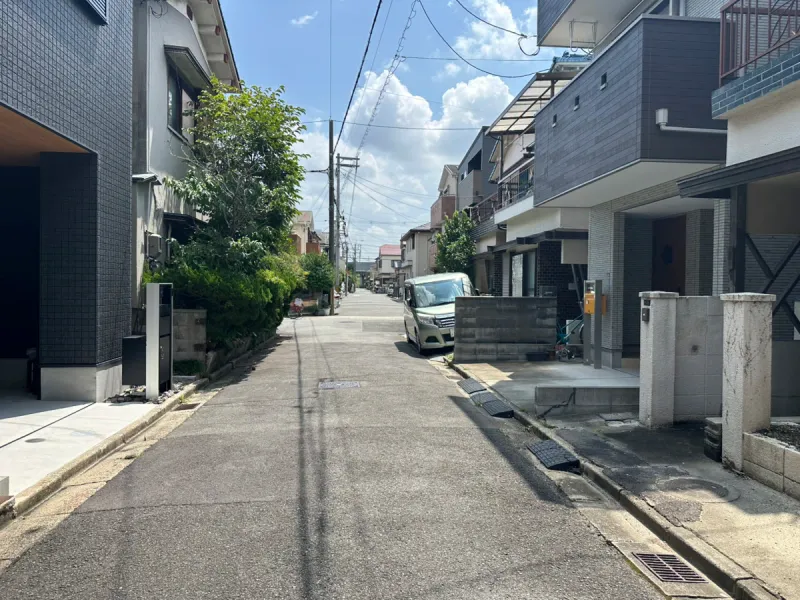 【建築条件なし・即引渡し可】高槻市野田三丁目土地