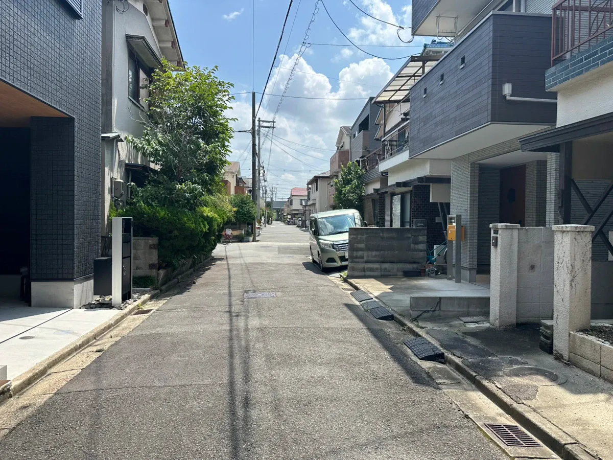 【建築条件なし・即引渡し可】高槻市野田三丁目土地
