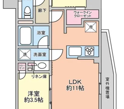 築浅の明るい１１帖ＬＤＫに充実設備を備え、ペアガラスが快適な住環境を支えます。
