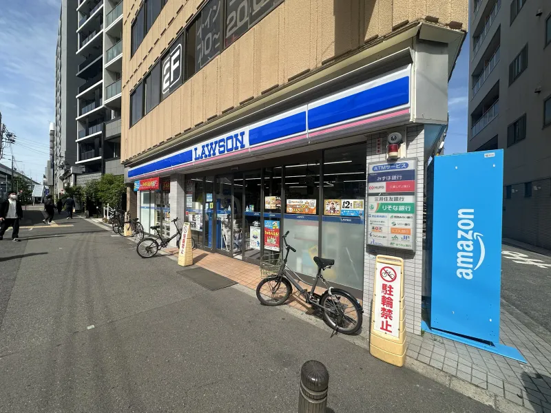 【コンビニ】ローソン九条二丁目店約100ｍ